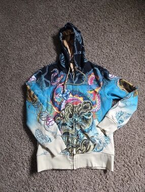 Christian Audigier Y2K Hoodie